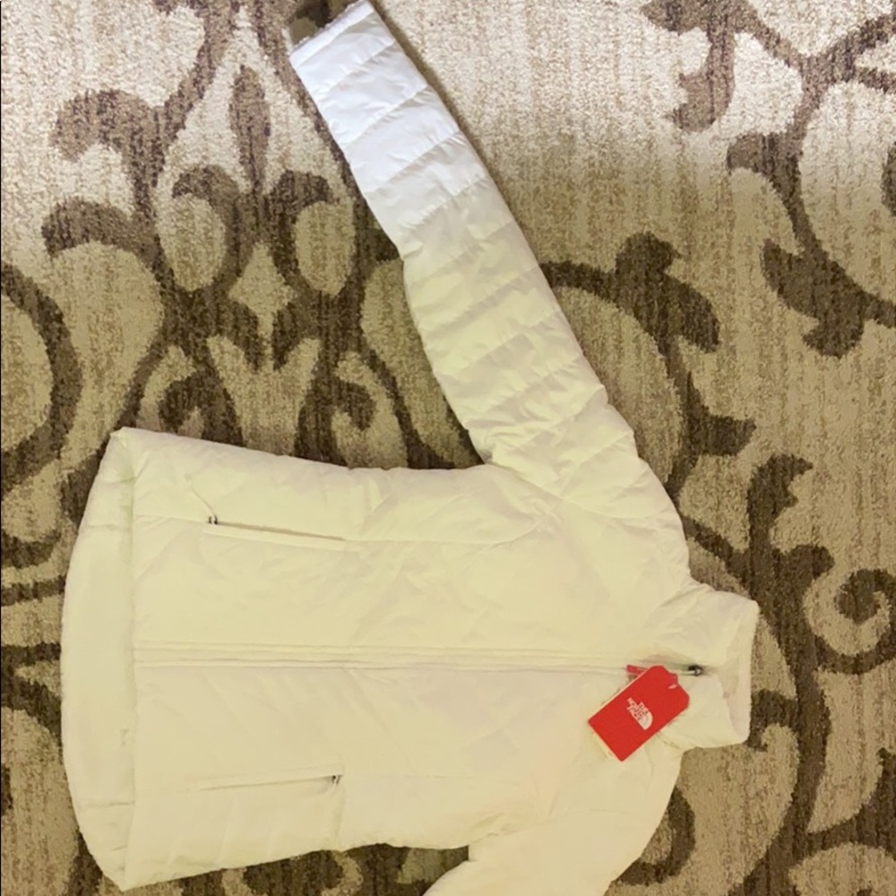 White Northface Jacket